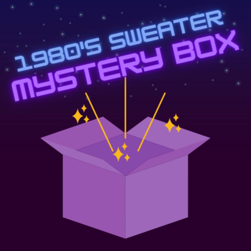 1980s Sweater Mystery Box